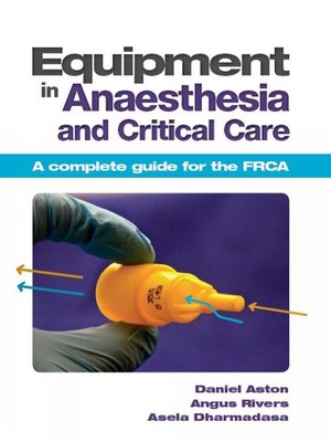 cover image of Equipment in Anaesthesia and Critical Care